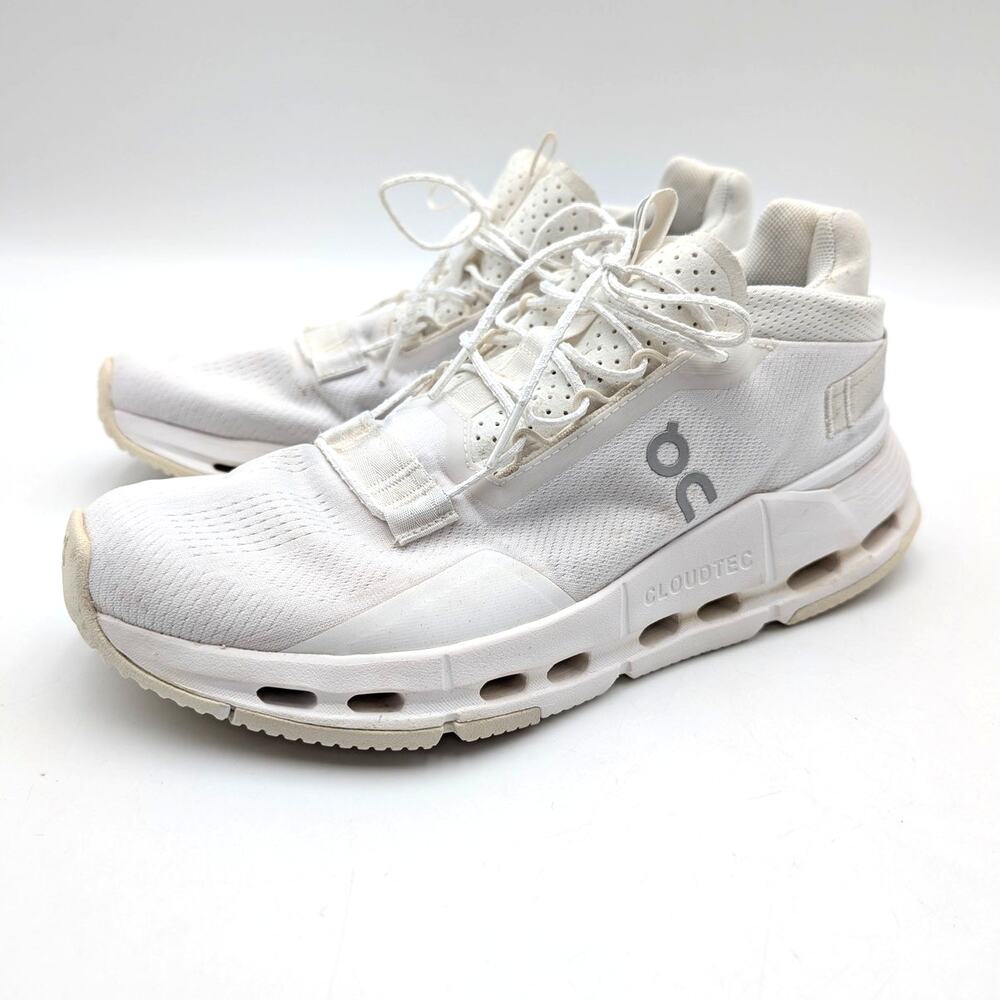 On Running Cloudnova 2 Running Sneakers Shoes Women's All White Size US9 EU40.5